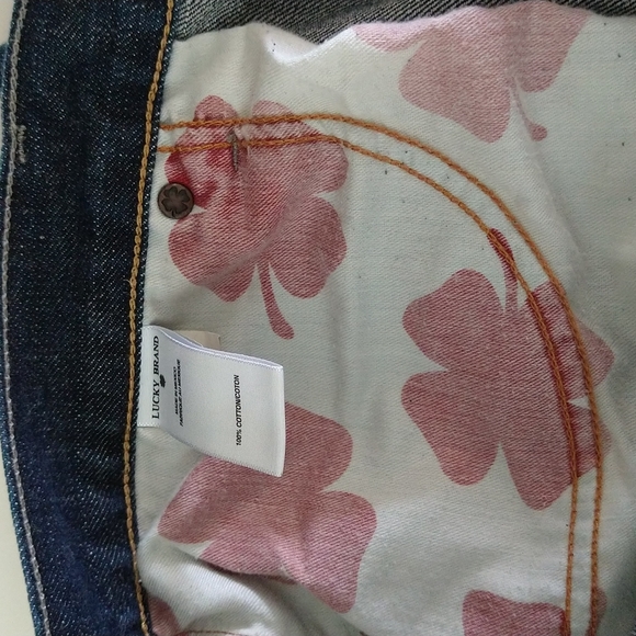 Lucky Brand Jeans 165 Straight Men's Size 38x32 - Very Nice Jeans - Picture 14 of 15